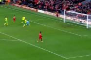 Primer gol de Luis Díaz en Liverpool