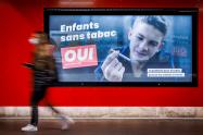 Publicidad contra el cigarrillo en Suiza. 