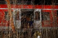 Choque de trenes en Múnich, Alemania
