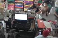 Cámaras de seguridad captaron las presuntas ladronas