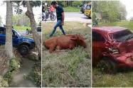Siniestro vehícular en Ibagué