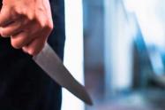 Asesinato con arma arma blanca 