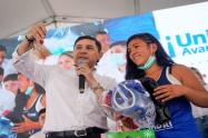 Asly Vásquez, campeona de boxeo