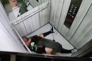 Pitbull atacó y arrastró a mujer dentro de ascensor