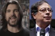 Juanes y Gustavo Petro