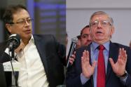 Gustavo Petro y Cesar Gaviria