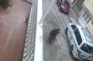 Ladrón en moto