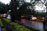Fuertes lluvias en Ibagué
