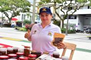 Claudia Ocampo productora y comercializadora de cacao