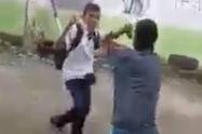 Pelea de jovenes