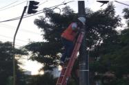 Reparación de la red semafórica de Ibagué