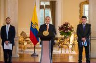 Este lunes llegó un grupo de 9 colombianos, repatriados desde Polonia