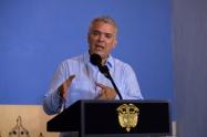 El presidente Iván Duque