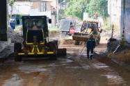 Obras de la calle 103 de Ibagué