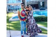 Chyno y Natasha Araos, su exesposa