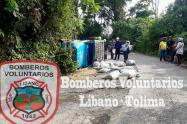 Accidente Líbano