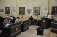 Control Político, sesión del Concejo Municipal