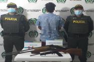 Porte ilegal armas fuego Cunday