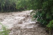 Lluvias en el Cañón del Combeima