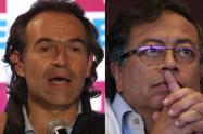 Fico Gutiérrez y Gustavo Petro