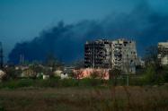 Bombardeos rusos en acería de Azovstal, Ucrania