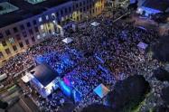 Multitud en Bucaramanga