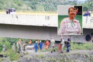 Investigan la muerte de una adulta mayor que cayó del puente de Cajamarca