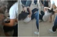 ¡Repudio! Tremenda golpiza le da a una niña de 11 años en el colegio Luis Carlos Galán de Ibagué