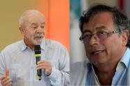 Lula da Silva y Gustavo Petro
