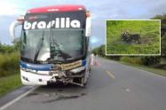 ¡Siniestro faltal! Murió motociclista tras chocar contra una Brasilia en Alvarado