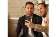 Lionel Messi y Andrés Parra 