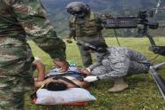 Helicóptero pacientes
