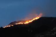 Incendio forestal Suarez 