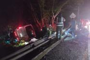 Accidente en la vía Bogotá - Ibagué.