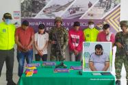 A la cárcel cinco disidentes del frente 33 de las Farc por actos terroristas en el país