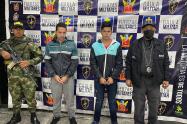 Alias Piquiña y el Mono integrantes de la comisión de la Dagoberto Ramos