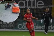 recuperan la moto de la jugadora del América de Cali