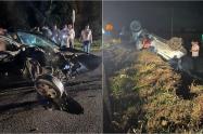 Aparatoso accidente dejó 7 heridos en la vía Espinal – Guamo