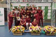 15 medallas consiguio Tolima en nacional de esgrima en Medellin