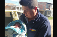 Taxista que ayudó en el parto a una mujer en Pitalito