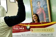 Lotería del Tolima premio mayor 