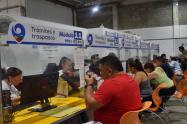 Departamento de trámites Secretaría de Movilidad