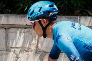 Superman López terminó en el podio de la Vuelta a Burgos