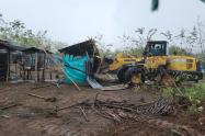 Desalojados invasores en el corregimiento del Caguán