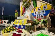 El auxiliar de la Policía sobreviviente logró salvarse del ataque