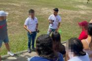 Danny Jara lider amenazado 