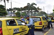 Taxistas sin pico y placa fines de semana