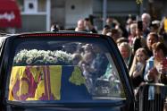 Cortejo fúnebre, Reina Isabel II.