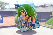 Selfie Pelota de Tenis