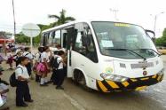 Transporte escolar en el Tolima